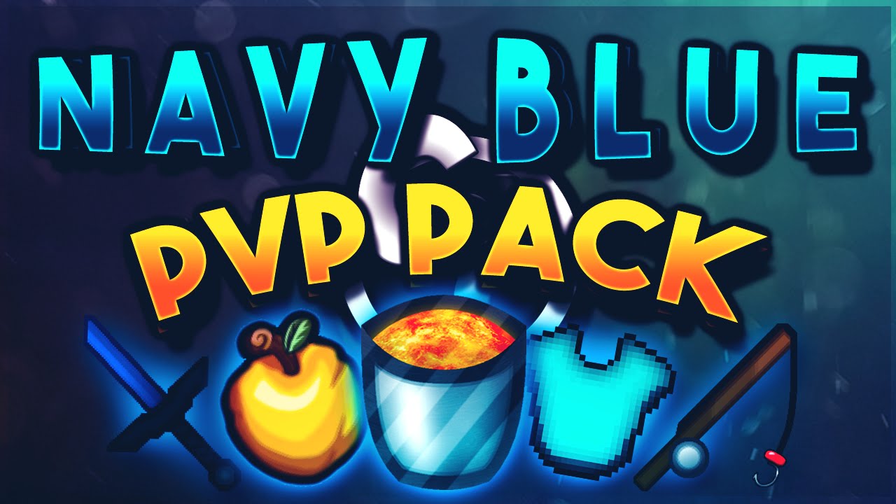minecraft pvp resource pack dark and blue fps pack